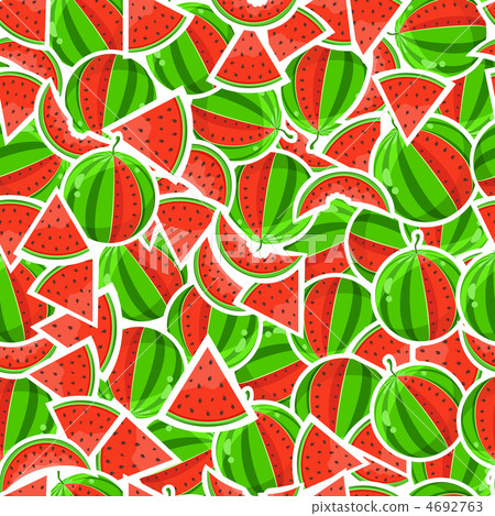 watermelon seamless pattern watermelon seamless pattern 4692763