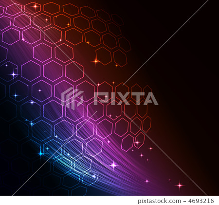 Abstract glowing background with digital symbols Abstract glowing background with digital symbols 4693216