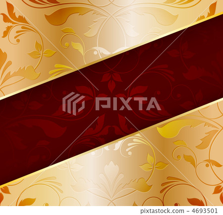 Golden floral background Golden floral background 4693501