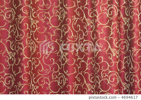 floral red curtain as background floral red curtain as background 4694617