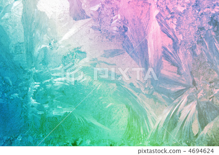 Frozen window glass Frozen window glass 4694624