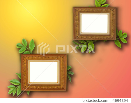 frames on color background - Stock Illustration [4694894] - PIXTA