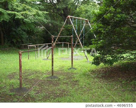 Unused Swing and Iron Bar Unused Swing and Iron Bar 4696555