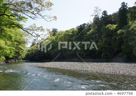 Ise Shrine Suzu - gawa River Miyake Ise Shrine Suzu - gawa River Miyake 4697798