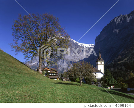 Wetterhorn和Grindelwald 4699164
