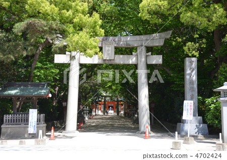 Sumiyoshi Shrine One Torii Sumiyoshi Shrine One Torii 4702424