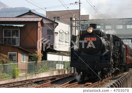 Chichibu Railway Steam Locomotive Pareo Express 4703078