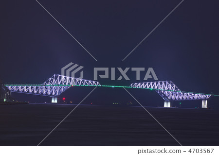 東京大橋燈亮起 4703567