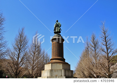 Yasukuni Shrine's Omura Masujiro statue 4703946