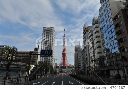 城市 東京鐵塔 中心 4704187