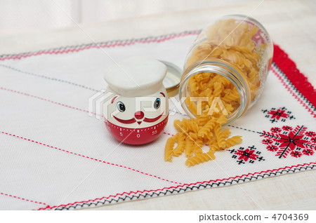 廚房定時器和通心粉 廚房定時器和通心粉 4704369