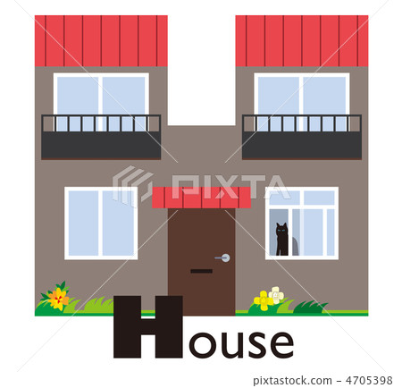 H_ house(帶文字) H_ house(帶文字) 4705398