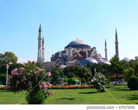 土耳其的聖索非亞大教堂 4707980