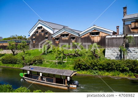 Fushimi's sake brewery and ten stone ship 4708982