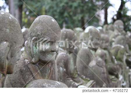 Arhat statue at Kita-in Temple in Kawagoe City, Saitama Prefecture 4710272