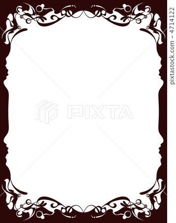 Border frame (brown) Border frame (brown) 4714122