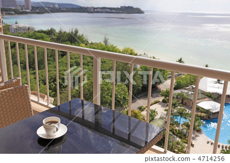 Resort hotel's balcony 4714256
