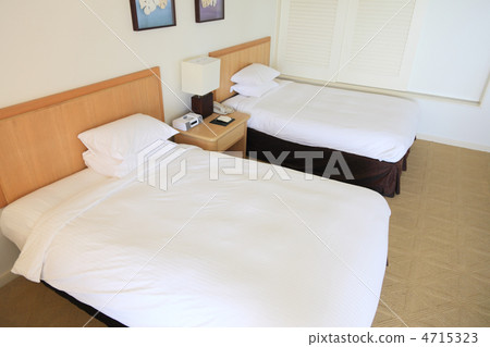 Resort hotel twin room 4715323
