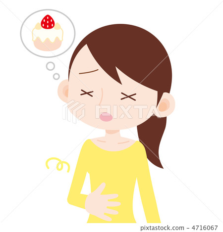 女性上半身餓了 女性上半身餓了 4716067