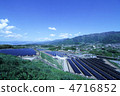 Mega solar panel power generation 4716852
