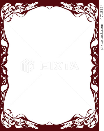 Decorative frame 15 (red) Decorative frame 15 (red) 4718524