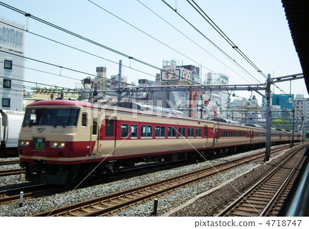 限量快車草津83號系列185 Uguisudani站 限量快車草津83號系列185 Uguisudani站 4718747