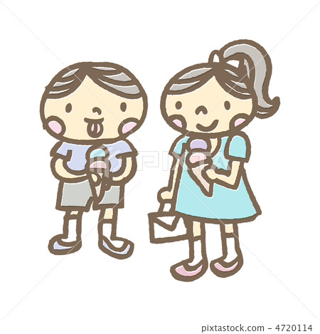 Children who eat ice cream Children who eat ice cream 4720114