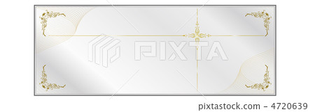 Cash voucher background Silver 4720639