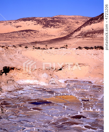 撒哈拉大沙漠鹽田 撒哈拉大沙漠鹽田 4721206