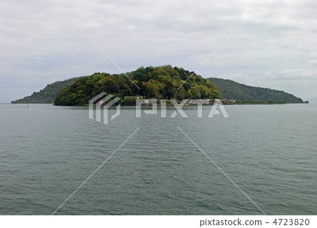 Oki island of Lake Biwa Oki island of Lake Biwa 4723820