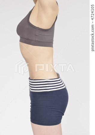 時尚的好女人的身體線條 4724105