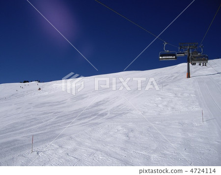 European ski resort 4724114