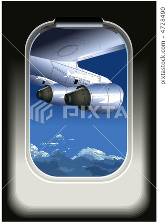 view from airplane 4728490