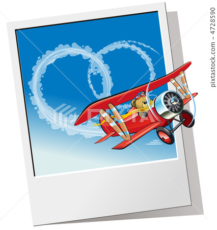 Plane sending wedding message 4728590