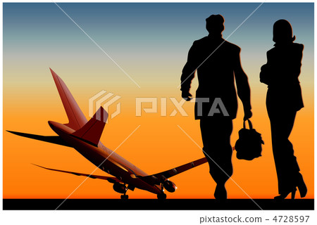 Airliner at runway 4728597