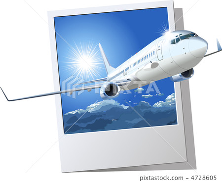commercial airplane 4728605