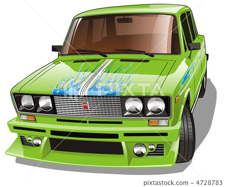 Green Car 4728783