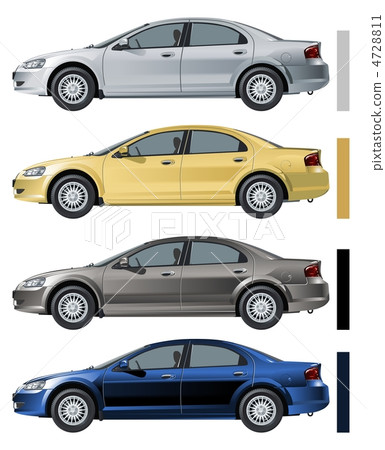 modern cars set 4728811