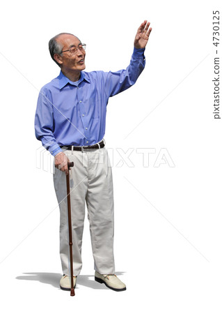 站在拐杖的祖父 站在拐杖的祖父 4730125