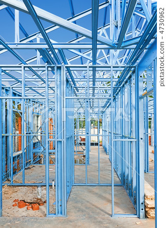 New home construction framing. 4730962