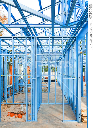 New home construction framing. New home construction framing. 4730963