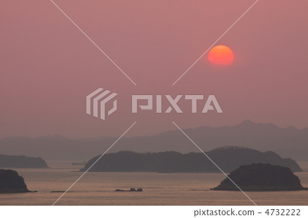 瀨戶內海日落 4732222