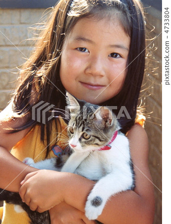 貓與孩子 4733804