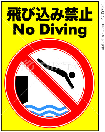 潛水禁止A-1 4735792