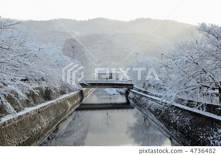 岡崎運河與雪域景觀 岡崎運河與雪域景觀 4736482