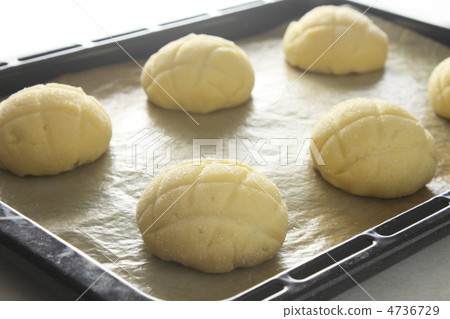 Melonpan hand made fermentation 4736729