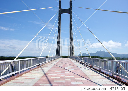 Fukihama海灘日落橋 4738405