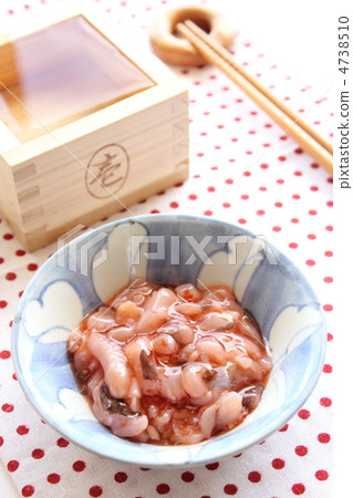 章魚章魚的鹽和鯖魚 4738510