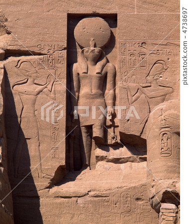 Temple of Abu Simbel Great Temple Lah · Haklakti God 4738697