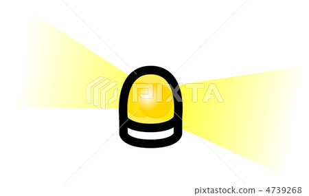 Yellow pat light - Stock Illustration [4739268] - PIXTA